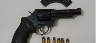 Polícia Militar de Bela Vista prende homem por porte irregular de arma de fogo de uso permitido