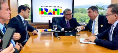 Em Brasília, governador se reúne com ministro para tratar de questões estratégicas para MS