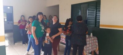 Acolhimento marca o retorno às aulas na Escola Municipal Enir Monteiro Nunes Rondão
