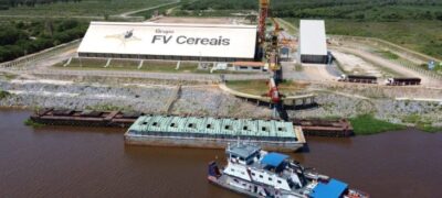 Movimentação de produtos por Porto Murtinho deve ser recorde neste ano superando 700 mil toneladas
