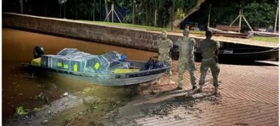 Embarcação com cigarros e celulares contrabandeados do Paraguai são apreendidos em MS