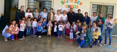 Bela Vista: Educação e Policiais promovem ‘Dia da Paz’ nas escolas