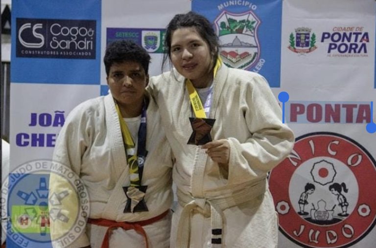 Judô de Antônio João se destaca na Copa Internacional em Ponta Porã