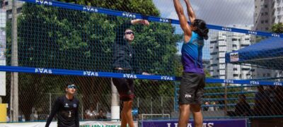 Primeira etapa do Circuito Estadual de Vôlei de Praia define os campeões