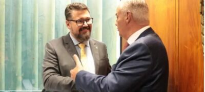 Marcos Pollon assume compromisso com a comunidade caracolense