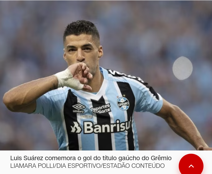 Suárez marca, Grêmio vence Caxias e é campeão gaúcho pela sexta vez consecutiva