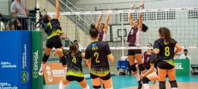 Na capital, etapa do voleibol de 15 a 17 anos abre os Jogos Escolares da Juventude de MS