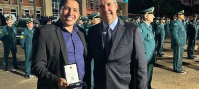 Vereador de Bonito André Luiz recebe Medalha Tiradentes e reconhecimento estadual