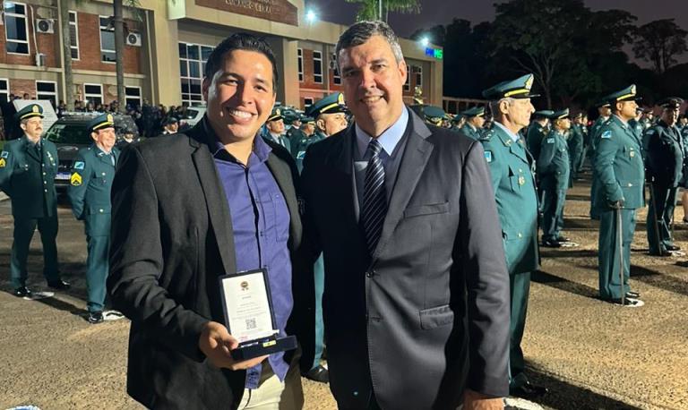 Vereador de Bonito André Luiz recebe Medalha Tiradentes e reconhecimento estadual
