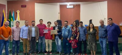 Câmara de Guia Lopes congratula atleta por conquista em campeonato de skate