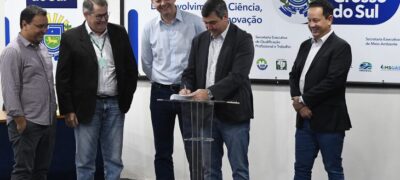 Contrato de gestão: agenda verde e desenvolvimento do Estado são prioridades da Semadesc