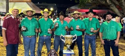 Laçadores Bicampeões da Taca de Ouro em Caracol recebe Moção de Aplausos