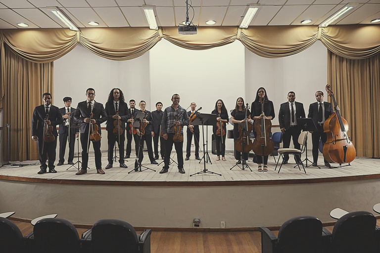 Orquestra se apresenta na aldeia urbana Marçal de Souza no sábado