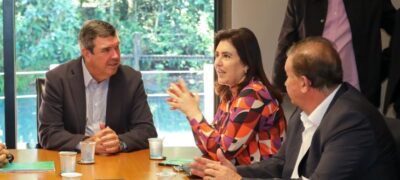 Governador de MS, secretários e ministra Simone traçam estratégias para o Estado