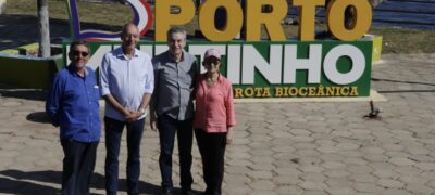 Em Porto Murtinho, Paulo Corrêa faz visita técnica às obras da Ponte Bioceânica