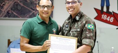 Coronel Kenji Alexandre Makamura recebe Moção de Aplausos do vereador Oraldino  