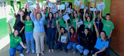 AGEMS leva educação ambiental para mais de mil alunos em Aparecida do Taboado