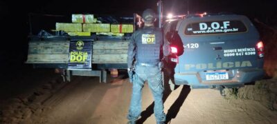 DOF apreende mais de 3,5 toneladas de drogas e recupera veículo furtado em Ribas do Rio Pardo