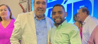 Prefeito de Antônio João, Marcelo Pé, participa do lançamento do programa “MS Saúde: Mais Saúde, Menos Fila”