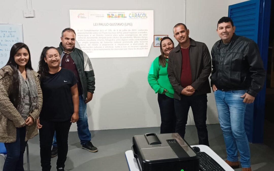 Lei Paulo Gustavo pode ser implantado em Caracol