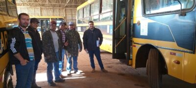 Prefeitura de Bela Vista realiza inspeção de segurança em ônibus escolares