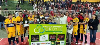 ORO YTÊ faz 5 a 0 no Calcário Bela Vista e é Campeã da Copa Comércio 2023