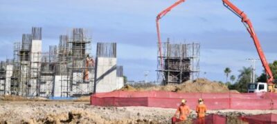A ponte Bioceânica avança em ambas as margens do rio Paraguai