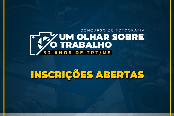 Inscrições abertas para o concurso de fotografia “Um olhar sobre o trabalho”