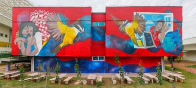 Mural de 166 metros com realidade aumentada será inaugurado nesta sexta-feira