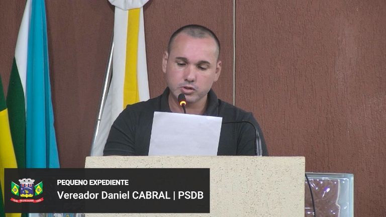 Vereador Daniel Enfermeiro pede prestação de contas sobre arrecadação da Cosip
