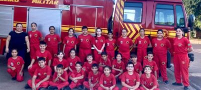 Bela Vista: Projeto Bombeiros do Amanhã realiza visita no Quartel do 25º SGBM/IND.