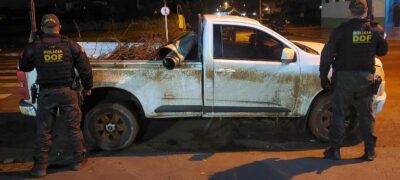 Caminhonete roubada em dezembro é recuperada pelo DOF em Maracaju