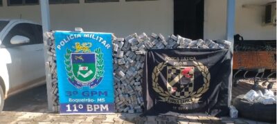 Policia Militar do Boqueirão apreende 470 quilos de maconha