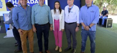 No lançamento do Contorno Viário de Chapadão, Riedel destaca “agência robusta” para os grandes propósitos de atração de investimentos em MS