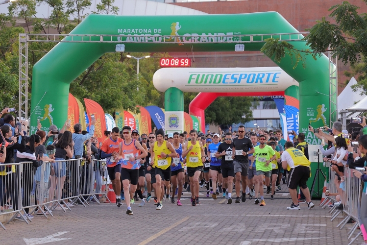 Com competidores de todo o país, 2ª edição da Maratona de Campo Grande acontece neste domingo