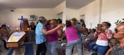 Velório de idosa em Sergipe tem forró, dança e clima de festa