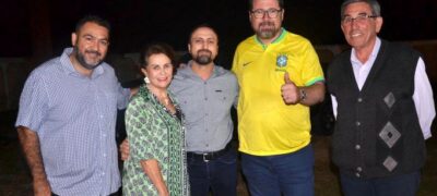 Prefeito Nelson Cintra recebeu a visita do Deputado federal Marcos Pollon
