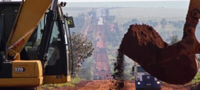 Com duas frentes, obra que liga Camapuã a Ribas leva desenvolvimento e integração à região
