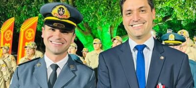 Promotor de Bela Vista Willian Marra recebe homenagem do Corpo de Bombeiros Militar