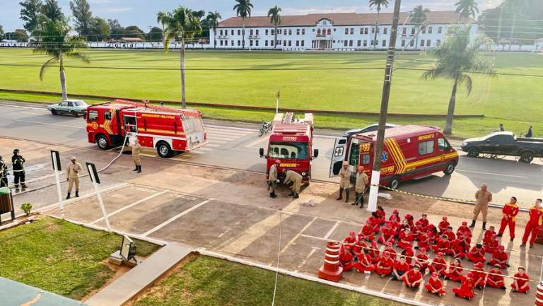 Quartel do Corpo de Bombeiros Militar de Bela Vista realiza uma semana repleta de eventos