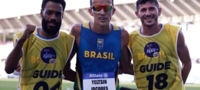 Yeltsin Jacques é bronze no Mundial de Atletismo Paralímpico em Paris