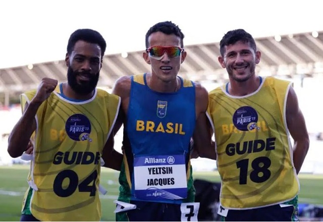Yeltsin Jacques é bronze no Mundial de Atletismo Paralímpico em Paris