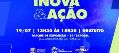 Inova e Ação: Palestra gratuita com Tony Ventura é realizada para empreendedores em Bela Vista