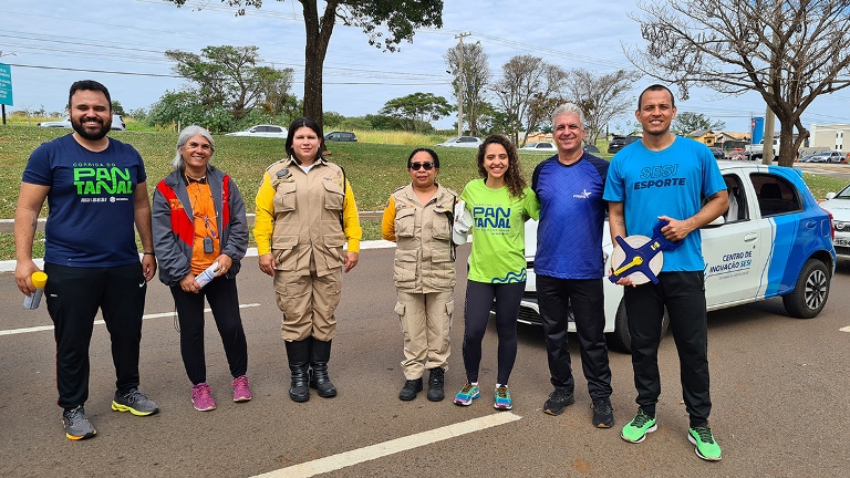 Confederação Brasileira de Atletismo faz medição oficial da Corrida do Pantanal