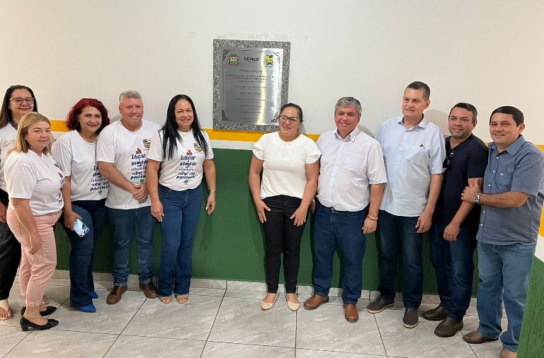 Bela Vista: Prefeitura inaugura reforma da Escola Clóvis Marcelino de Oliveira