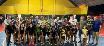 Bela Vista: Prefeitura inaugura reforma do Ginásio da Vila Canaã