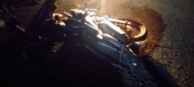 Vídeo: Câmera registra momento de colisão entre duas motos em Bela Vista