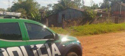 Morador de Bela Vista e multado após ser flagrado colocando fogo em terreno