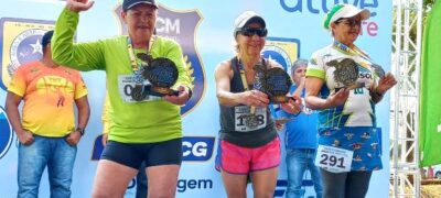 Cida Cesca corre 5 km e conquista mais um pódio para sua coleção  