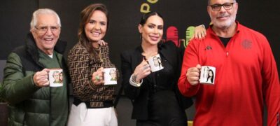Carlos Alberto de Nóbrega recebe homenagem de Alexandre Frota no podcast ‘O Pod É Nosso’